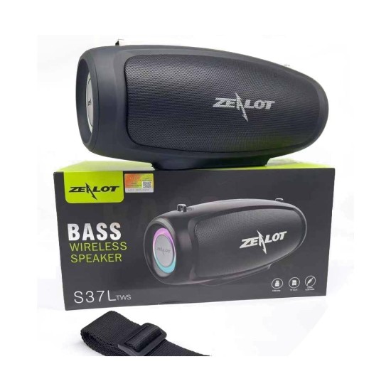 Zealot Wireless Speaker S37l 12000mAh 40W Black